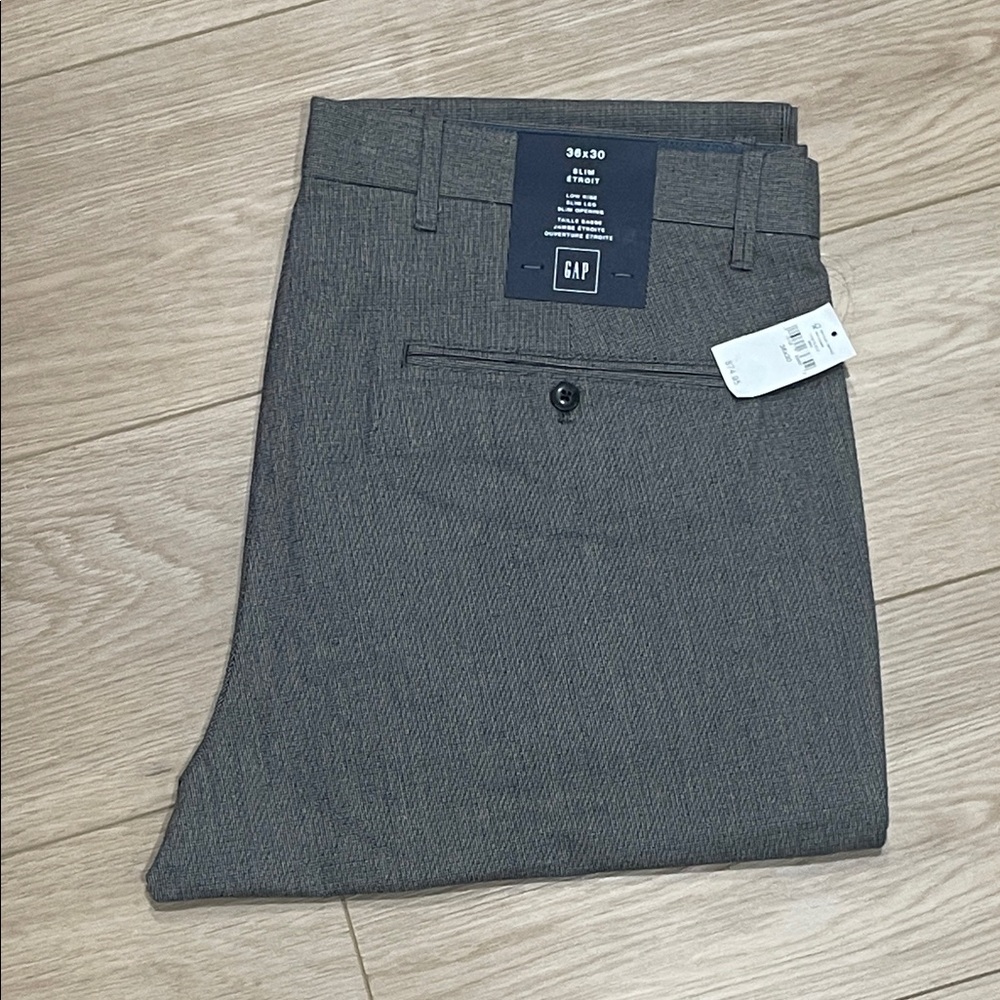 GAP Charcoal Tailored Trousers